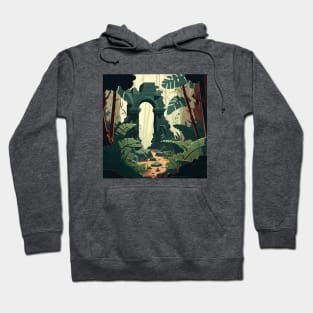 Ancient Ruins Hidden in a Jungle Hoodie